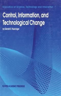 Couverture de l’ouvrage Control, Information, and Technological Change
