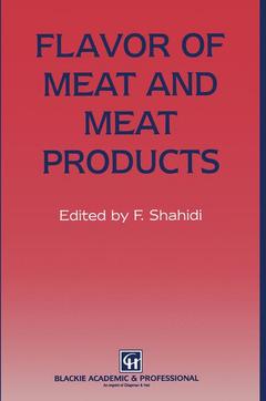 Couverture de l’ouvrage Flavor of Meat and Meat Products