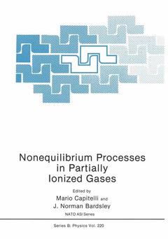 Couverture de l’ouvrage Nonequilibrium Processes in Partially Ionized Gases