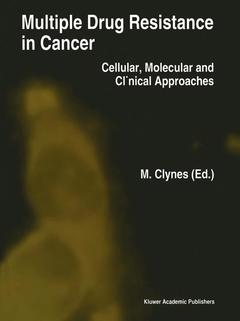 Couverture de l’ouvrage Multiple Drug Resistance in Cancer