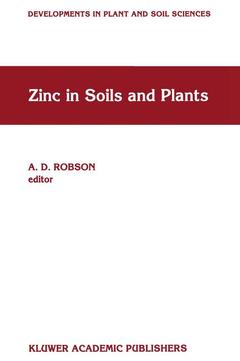 Cover of the book Zinc in Soils and Plants