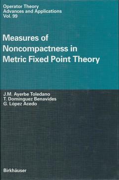 Couverture de l’ouvrage Measures of Noncompactness in Metric Fixed Point Theory
