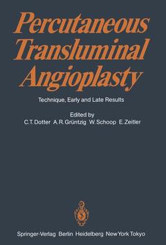 Couverture de l’ouvrage Percutaneous Transluminal Angioplasty