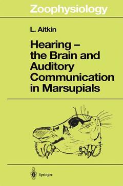Couverture de l’ouvrage Hearing — the Brain and Auditory Communication in Marsupials
