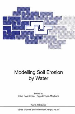 Couverture de l’ouvrage Modelling Soil Erosion by Water