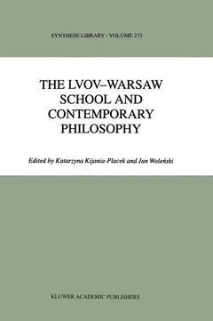 Cover of the book The Lvov-Warsaw School and Contemporary Philosophy