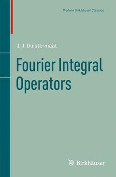 Couverture de l’ouvrage Fourier Integral Operators