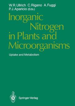 Couverture de l’ouvrage Inorganic Nitrogen in Plants and Microorganisms
