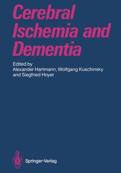 Couverture de l’ouvrage Cerebral Ischemia and Dementia