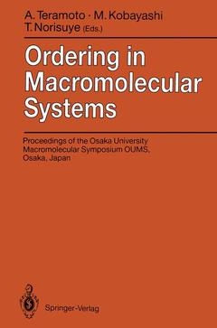 Cover of the book Ordering in Macromolecular Systems