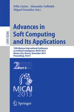 Couverture de l’ouvrage Advances in Soft Computing and Its Applications