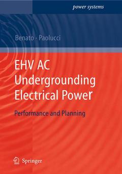 Couverture de l’ouvrage EHV AC Undergrounding Electrical Power