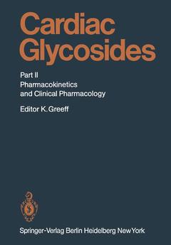 Couverture de l’ouvrage Cardiac Glycosides
