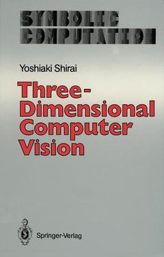 Couverture de l’ouvrage Three-Dimensional Computer Vision