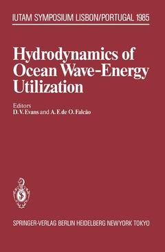 Couverture de l’ouvrage Hydrodynamics of Ocean Wave-Energy Utilization
