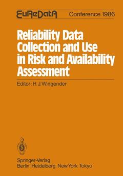 Couverture de l’ouvrage Reliability Data Collection and Use in Risk and Availability Assessment