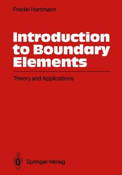 Couverture de l’ouvrage Introduction to Boundary Elements