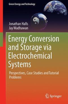 Cover of the book Energy conversion and storage via electrochemical systems