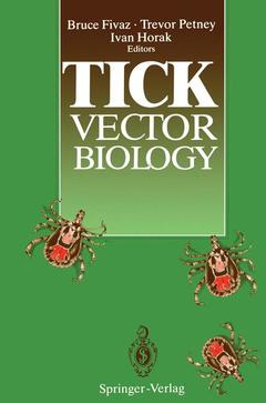 Couverture de l’ouvrage Tick Vector Biology
