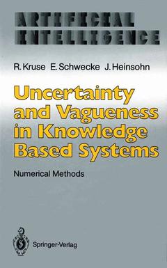 Cover of the book Uncertainty and Vagueness in Knowledge Based Systems