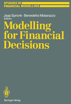 Couverture de l’ouvrage Modelling for Financial Decisions