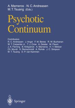 Couverture de l’ouvrage Psychotic Continuum