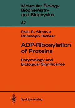 Couverture de l’ouvrage ADP-Ribosylation of Proteins