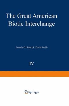 Couverture de l’ouvrage The Great American Biotic Interchange