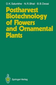 Couverture de l’ouvrage Postharvest Biotechnology of Flowers and Ornamental Plants