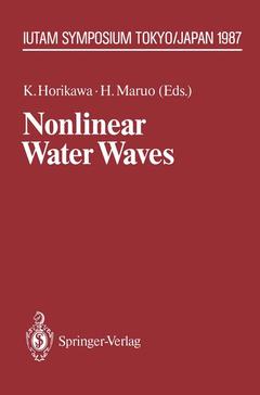 Couverture de l’ouvrage Nonlinear Water Waves