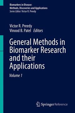 Couverture de l’ouvrage General Methods in Biomarker Research and their Applications