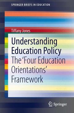 Couverture de l’ouvrage Understanding Education Policy