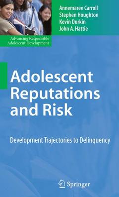 Couverture de l’ouvrage Adolescent Reputations and Risk
