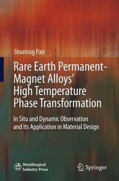 Couverture de l’ouvrage Rare Earth Permanent-Magnet Alloys' High Temperature Phase Transformation