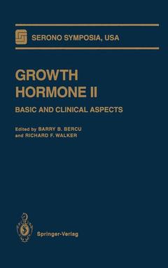 Couverture de l’ouvrage Growth Hormone II