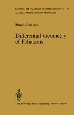 Couverture de l’ouvrage Differential Geometry of Foliations