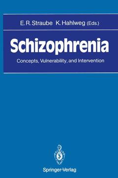 Couverture de l’ouvrage Schizophrenia