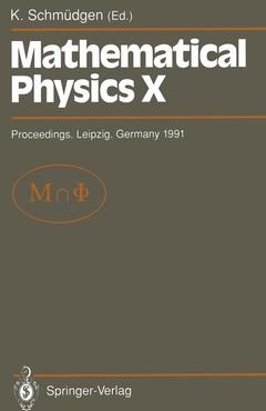 Couverture de l’ouvrage Mathematical Physics X
