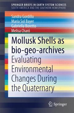 Couverture de l’ouvrage Mollusk shells as bio-geo-archives