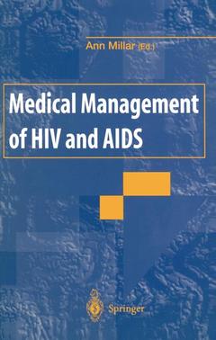 Couverture de l’ouvrage Medical Management of HIV and AIDS