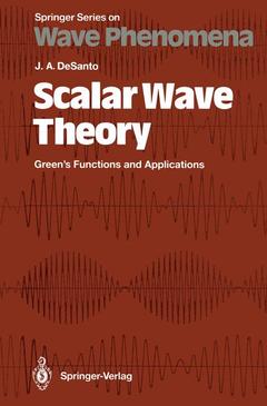 Couverture de l’ouvrage Scalar Wave Theory