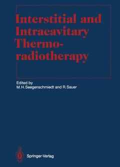 Couverture de l’ouvrage Interstitial and Intracavitary Thermoradiotherapy