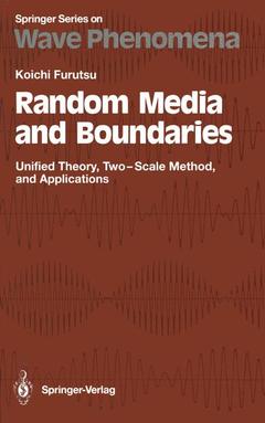 Cover of the book Random Media and Boundaries