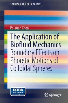 Couverture de l’ouvrage The Application of Biofluid Mechanics