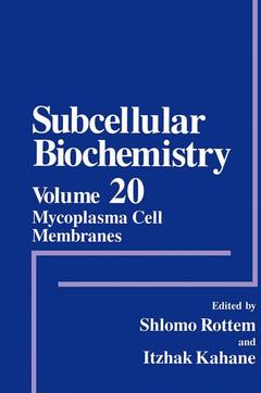 Cover of the book Mycoplasma Cell Membranes