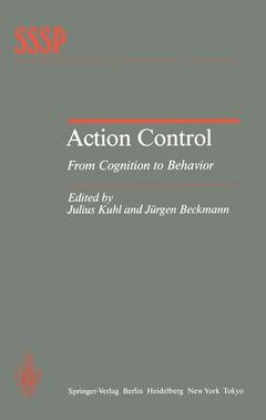 Cover of the book Action Control