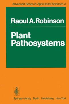 Couverture de l’ouvrage Plant Pathosystems