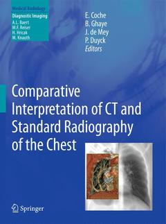 Cover of the book Comparative Interpretation of CT and Standard Radiography of the Chest