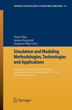 Cover of the book Simulation and Modeling Methodologies, Technologies and Applications