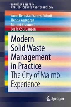 Couverture de l’ouvrage Modern Solid Waste Management in Practice